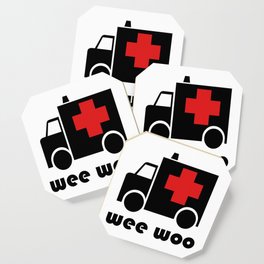 Wee Woo Ambulance Coaster