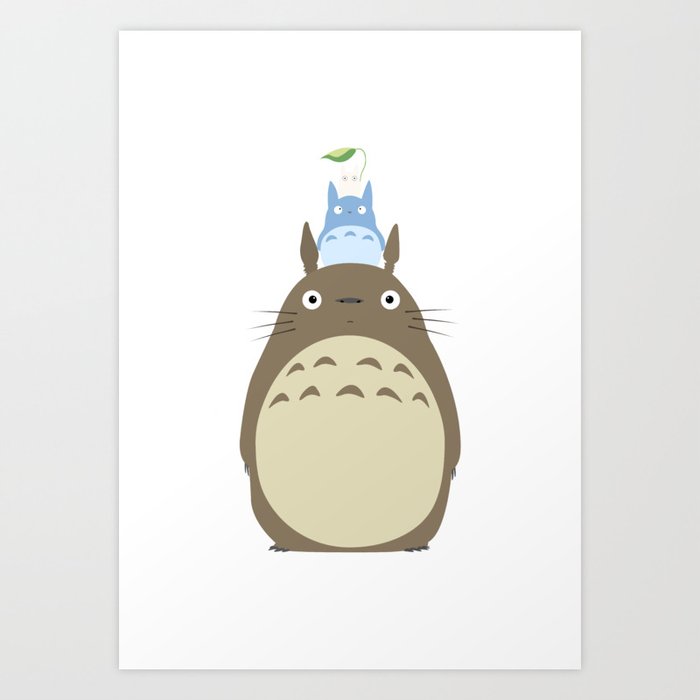 Totoro Kunstdrucke Totoro Kunstdrucke