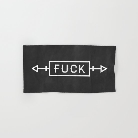 Fuck Hand & Bath Towel