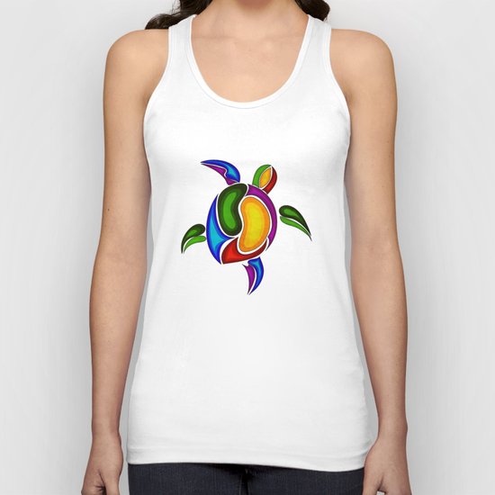 Turtle Unisex Tank Top