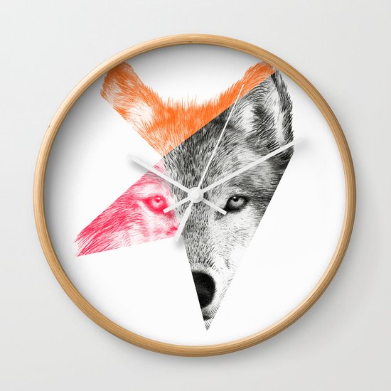 Wild by Eric Fan & Garima Dhawan Wall Clock