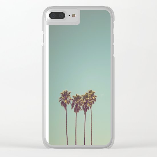 Vintage cali Clear iPhone Case
