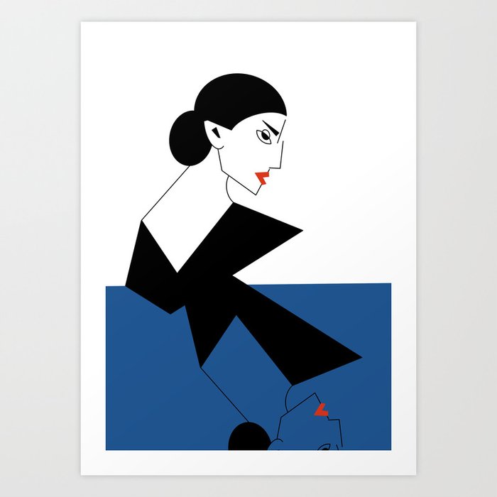 Maria Callas Art Print