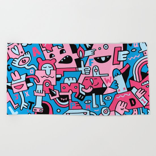 Bittaboard Beach Towel