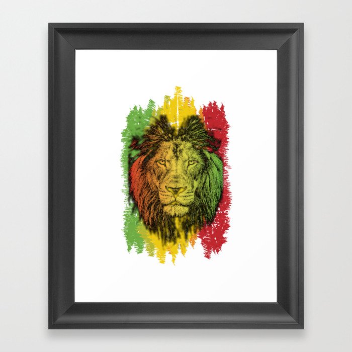 Rasta Lion Art Poster ** 24" x 36" 