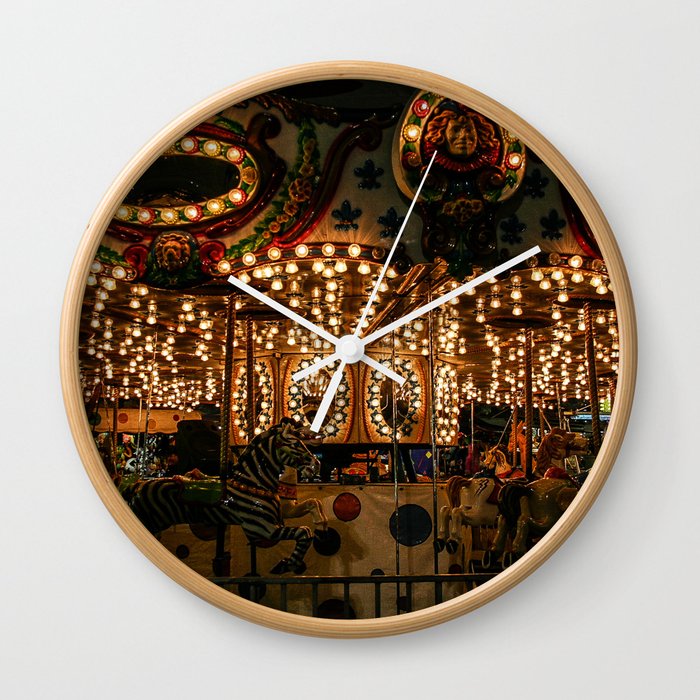 Carousel Ride Wall Clock