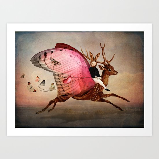Enjoy the Ride Art Print