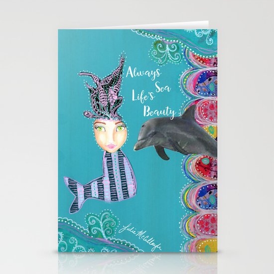 Always Sea Life's Beauty Stationery Cards