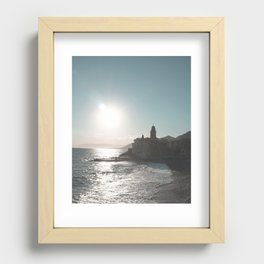 Italian Sunset Recessed Framed Print