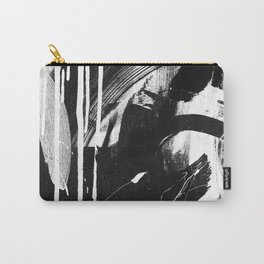 Monochrome Abstract Carry-All Pouch