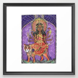 Durga Ma Framed Art Print