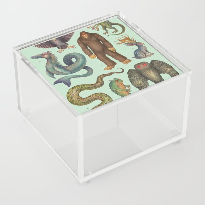 Cryptids of the Americas Acrylic Box