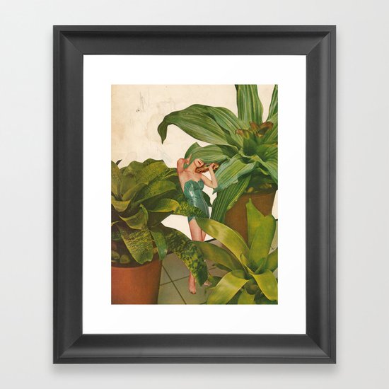 FOLIAGE Framed Art Print