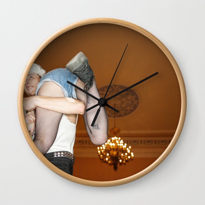 The bloody Attempt to Kidnap a Princess Wall Clock