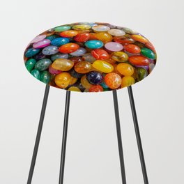 Rainbow Beads Counter Stool