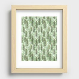Christmas woods Recessed Framed Print