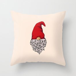 Garden Gnome Throw Pillow