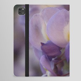 Wisteria Vine Flower Blooming Blossoms Close Up iPad Folio Case