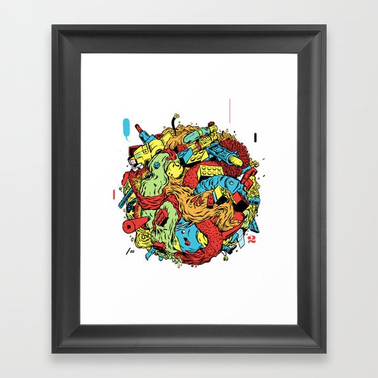 1986 Framed Art Print