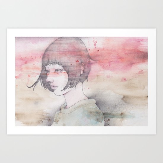 a transparent moment Art Print