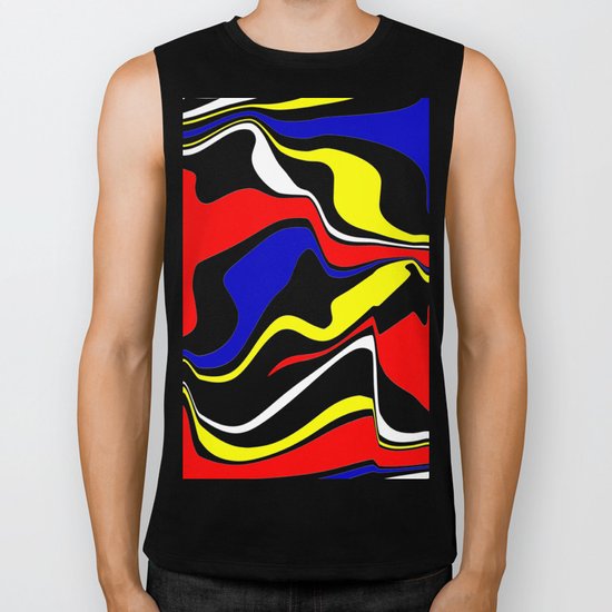 Retro Stream Biker Tank