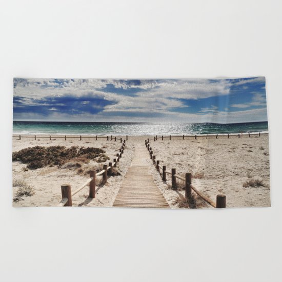 "Cabo de Gata". Retro serie Beach Towel