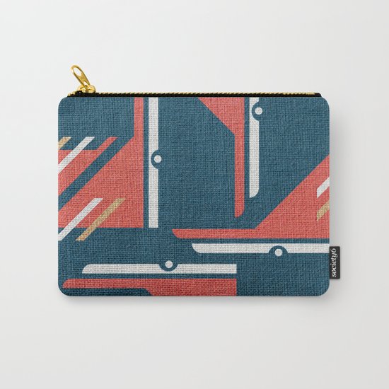 Crazy Birds in Harmony Carry-All Pouch