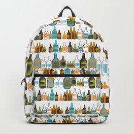Glass bottle collection Backpack | Parties, Recycling, Winecooler, Glassbottle, Bar, Ink, Pub, Birthday, Graphicdesign, Celebration 