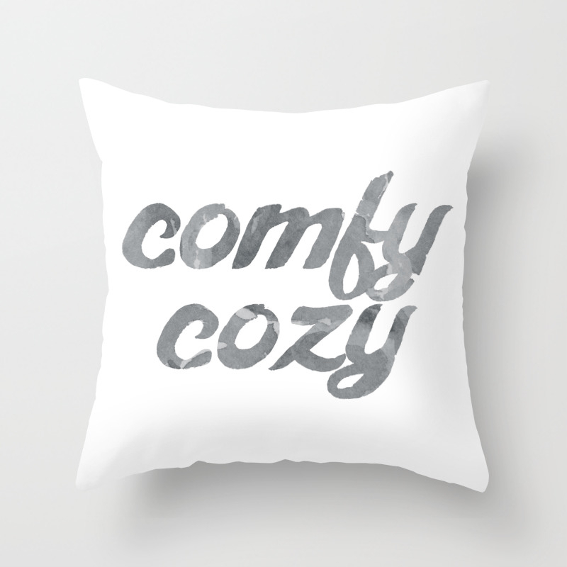 comfy throw pillows