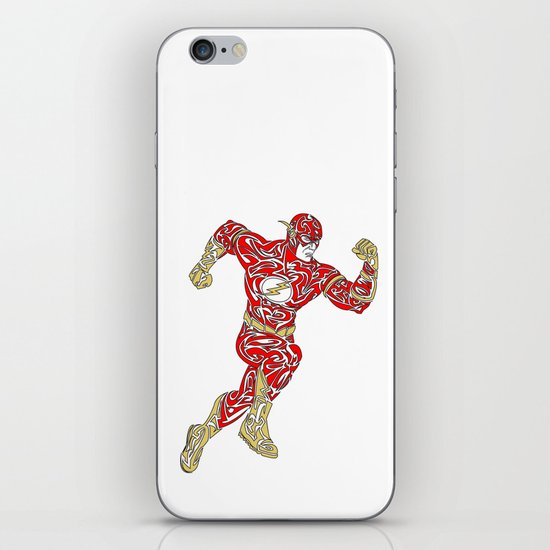 The Flash iPhone & iPod Skin