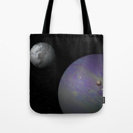 Hot Jupiter with Moons Tote Bag