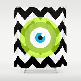Monster Inc Shower Curtains For Any Bathroom Decor Society6 Monster Inc Shower Curtains For Any