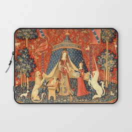 Lady and The Unicorn Medieval Tapestry Laptop Sleeve