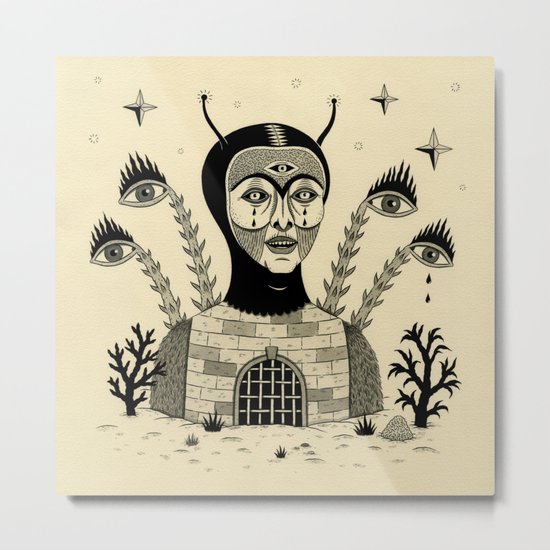 Preternatural Prison Metal Print
