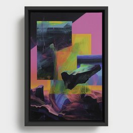 Shapes & Colors - S1 - 06 Framed Canvas