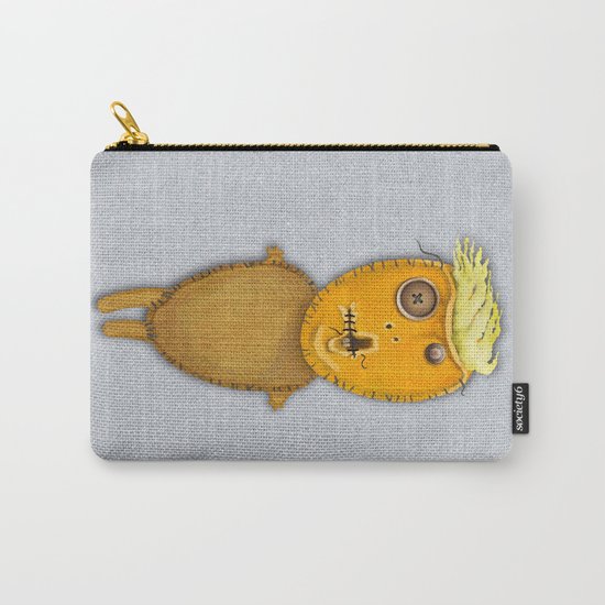 Orange Doll Carry-All Pouch