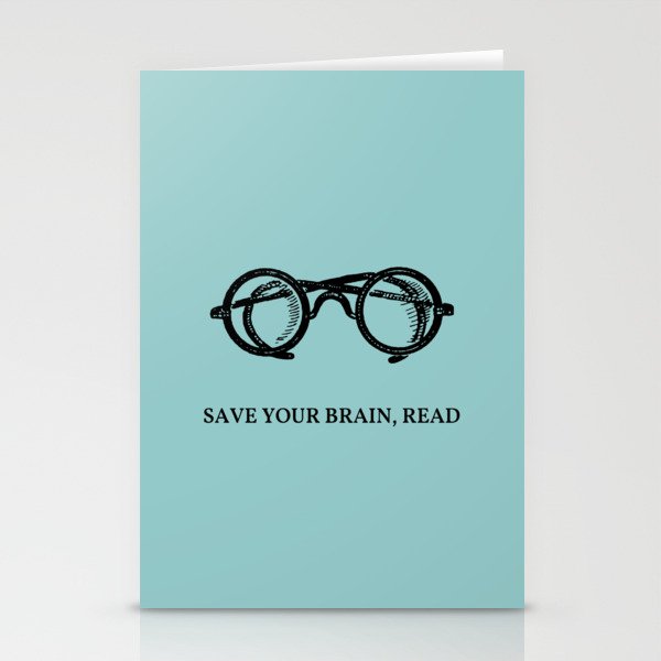 Save your brain, read Stationery Cards