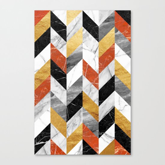 Marble pattern Canvas Print