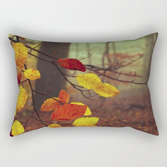 Leaves in Autumn Rectangular Pillow