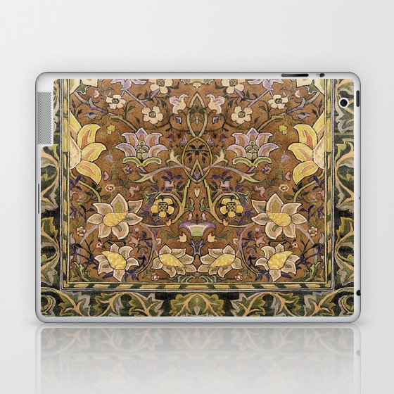 William Morris Antique Redcar Persian Floral Laptop & iPad Skin