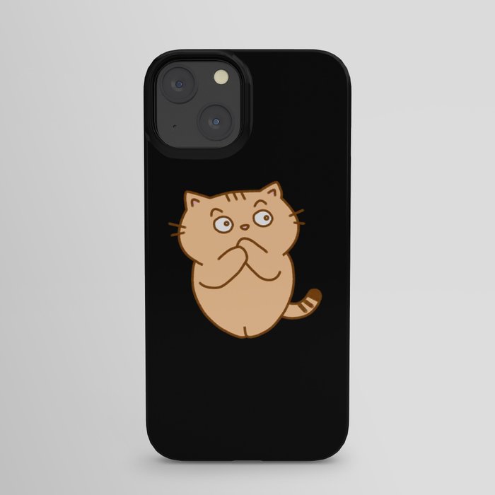 Shush  Kitty Brown Kitten Is A Quiet Cat iPhone Case