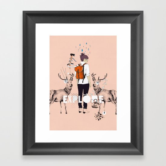 The Wilderness Framed Art Print