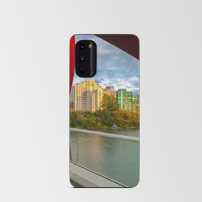 Calgary sunset Android Card Case