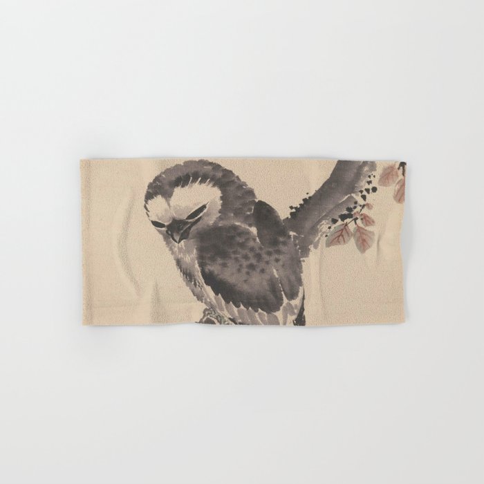 Hokusai, Owl Hand & Bath Towel