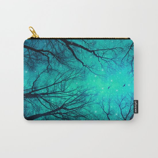 A Certain Darkness Is Needed II (Night Trees Silhouette) Carry-All Pouch