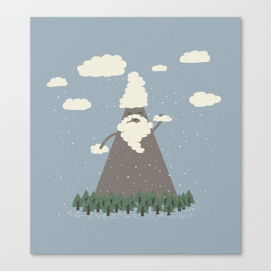 Playing with Cloud Suds Canvas Print