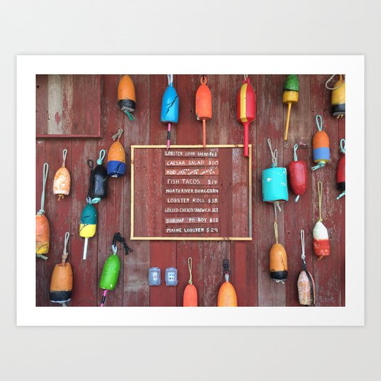 Lobster Boat Art Print