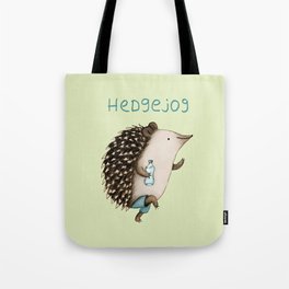 Hedgejog Tote Bag