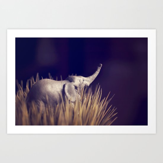 an uncertain future Art Print