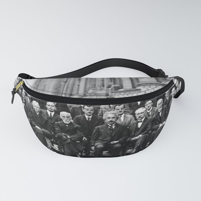 World-Renowned Physicists of 1927 at Solvay Conference Fanny Pack